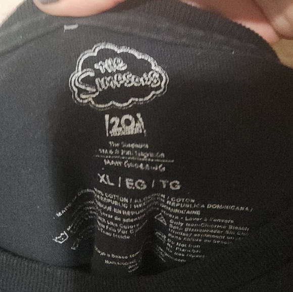 The Simpsons - Bart & Lisa Skeleton T-Shirt - Picture 3 of 3